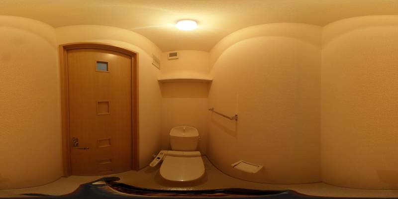 パノラマ画像トイレ