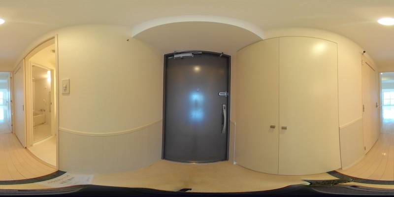 パノラマ画像玄関