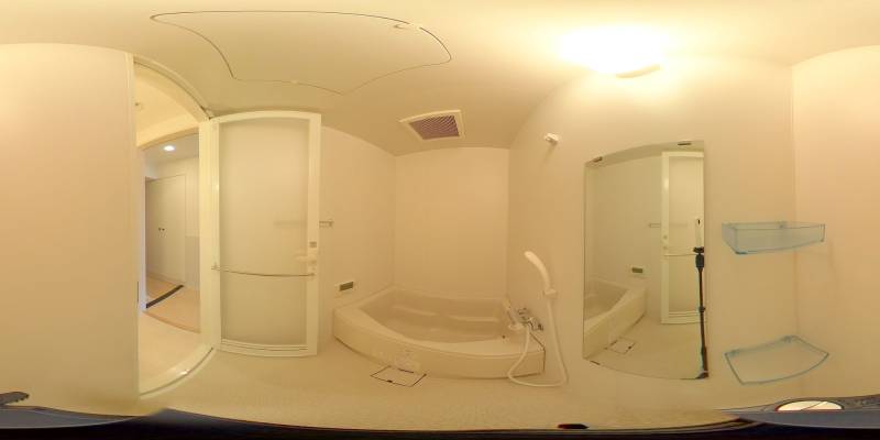 パノラマ画像バスルーム