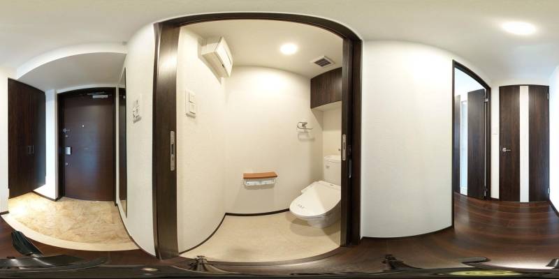 パノラマ画像トイレ