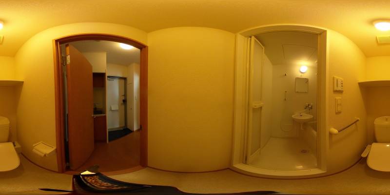 パノラマ画像トイレ