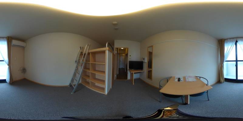 パノラマ画像洋室