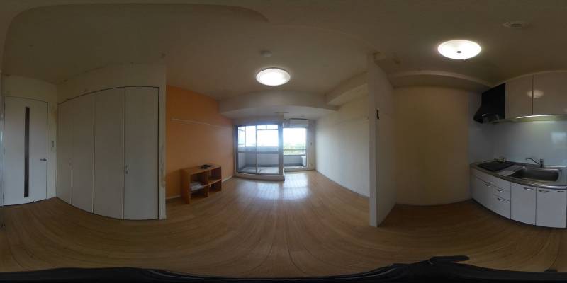 パノラマ画像洋室