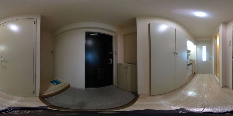 パノラマ画像玄関