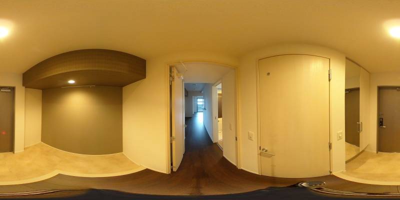 パノラマ画像玄関