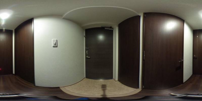 パノラマ画像玄関