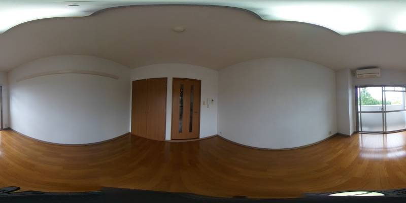 パノラマ画像洋室