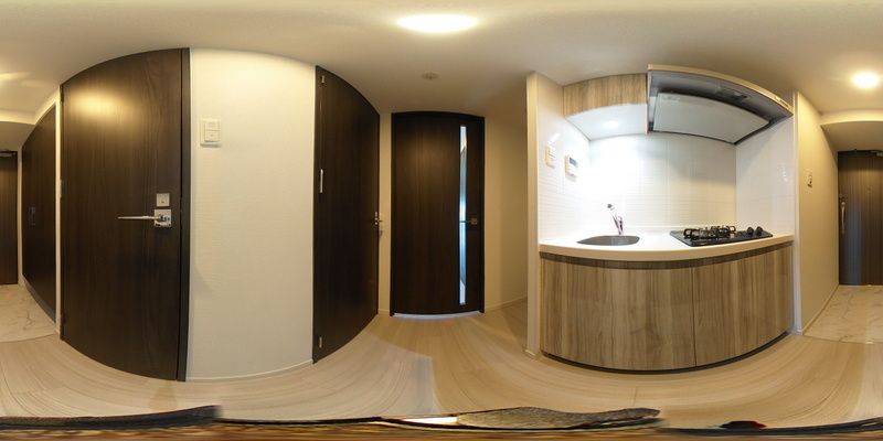 パノラマ画像玄関