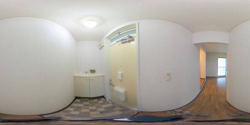 パノラマ画像玄関