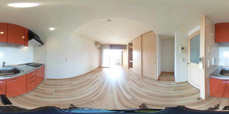 パノラマ画像リビング