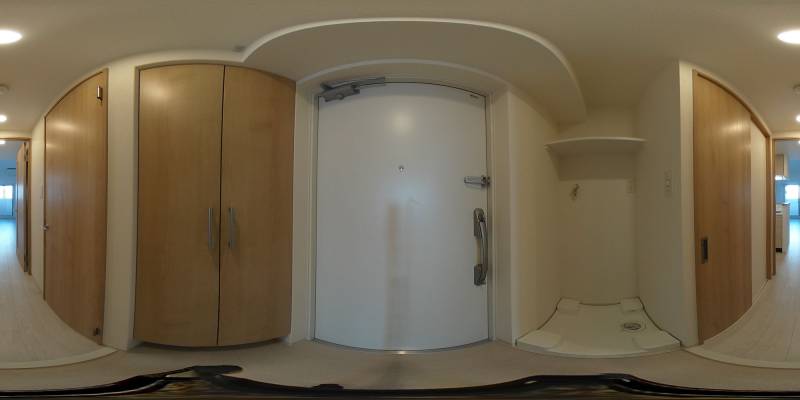 パノラマ画像玄関