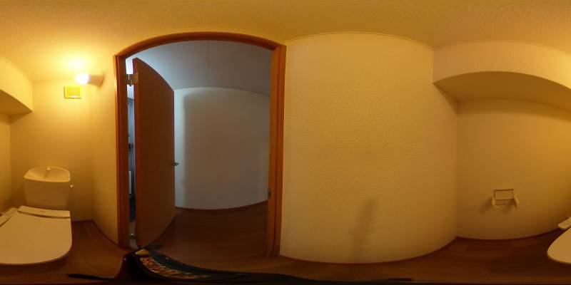 パノラマ画像トイレ