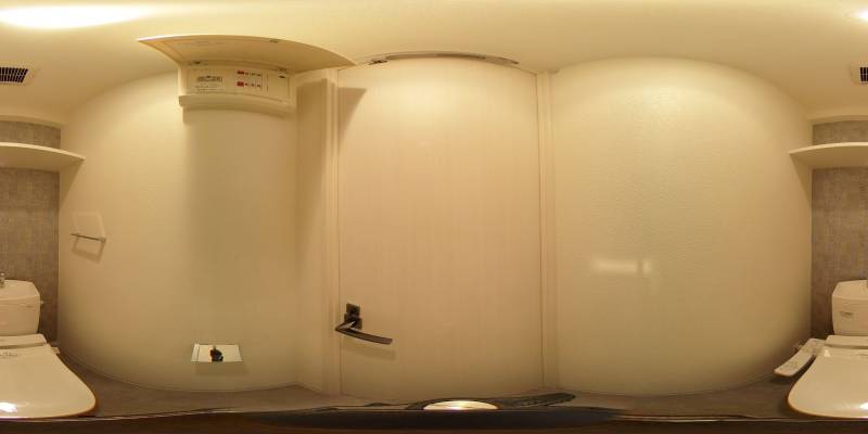 パノラマ画像トイレ