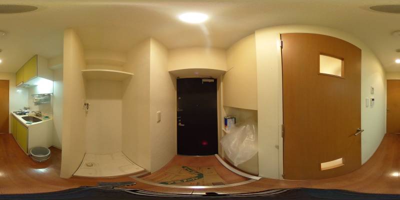 パノラマ画像玄関