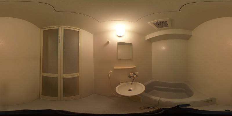 パノラマ画像洗面所