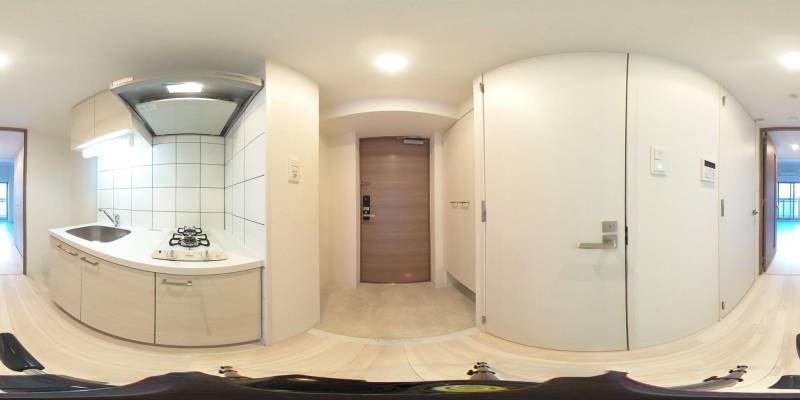 パノラマ画像玄関