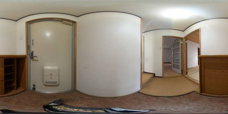 パノラマ画像玄関