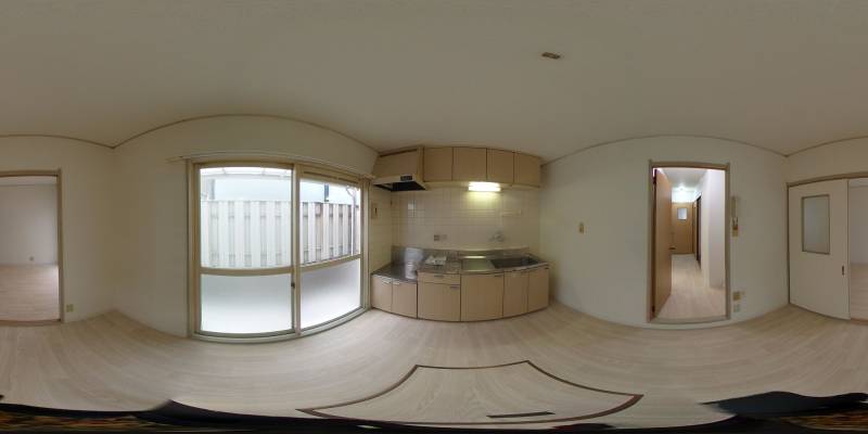 パノラマ画像リビング