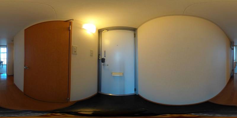 パノラマ画像玄関