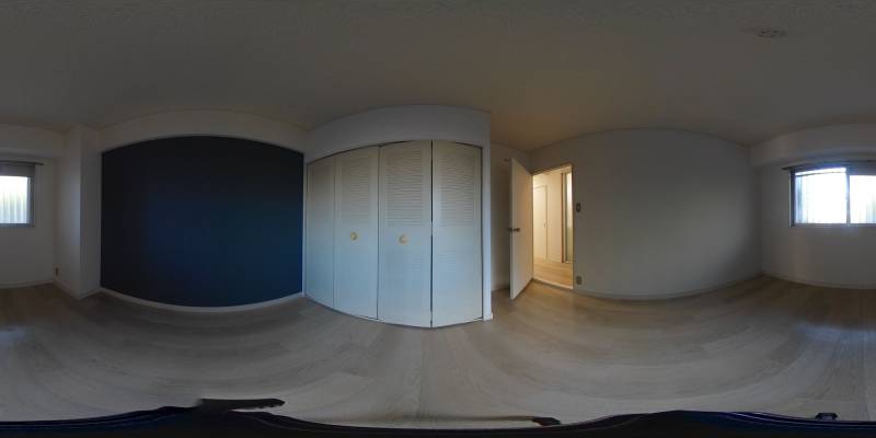 パノラマ画像洋室