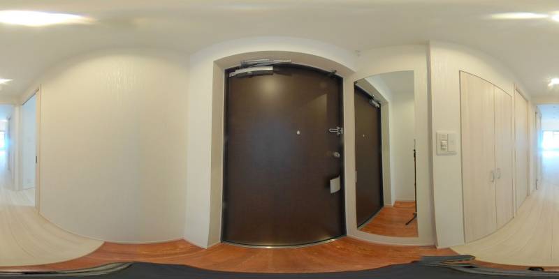 パノラマ画像玄関