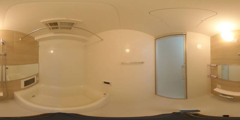 パノラマ画像バスルーム