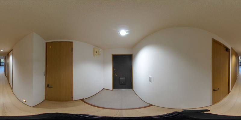 パノラマ画像玄関