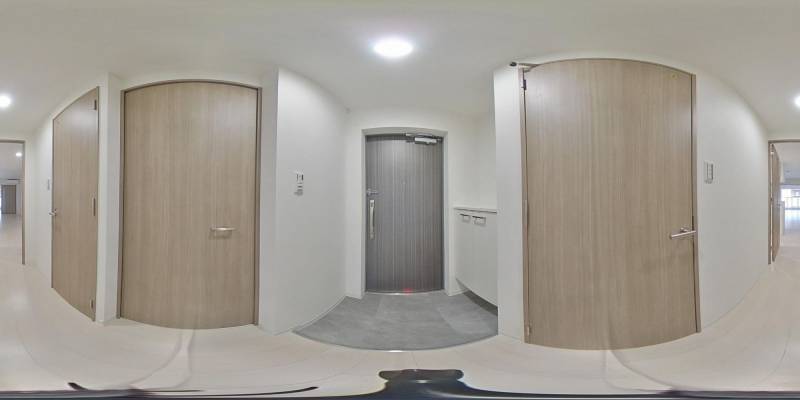 パノラマ画像玄関