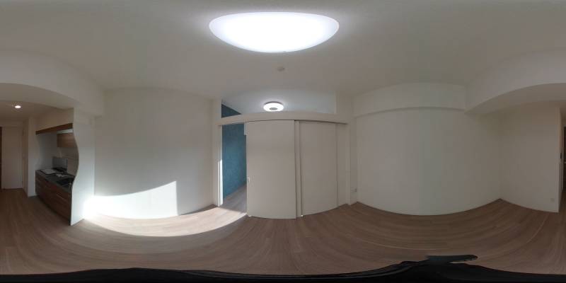 パノラマ画像リビング