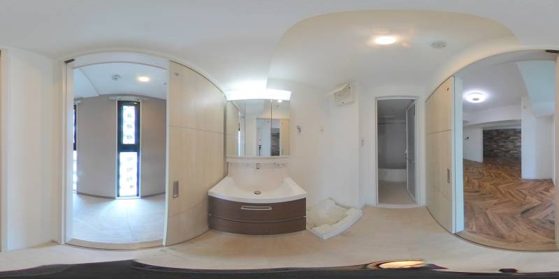 パノラマ画像洗面所