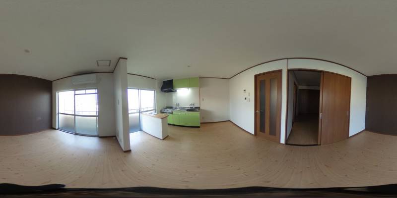 パノラマ画像洋室