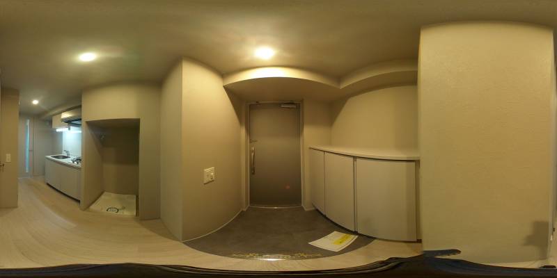 パノラマ画像玄関