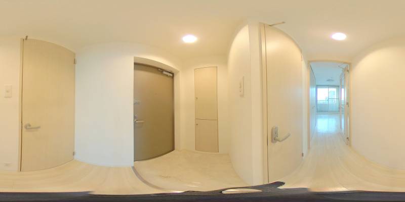 パノラマ画像玄関