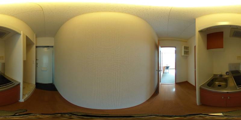 パノラマ画像キッチン