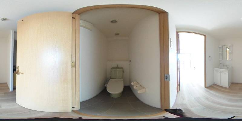 パノラマ画像トイレ