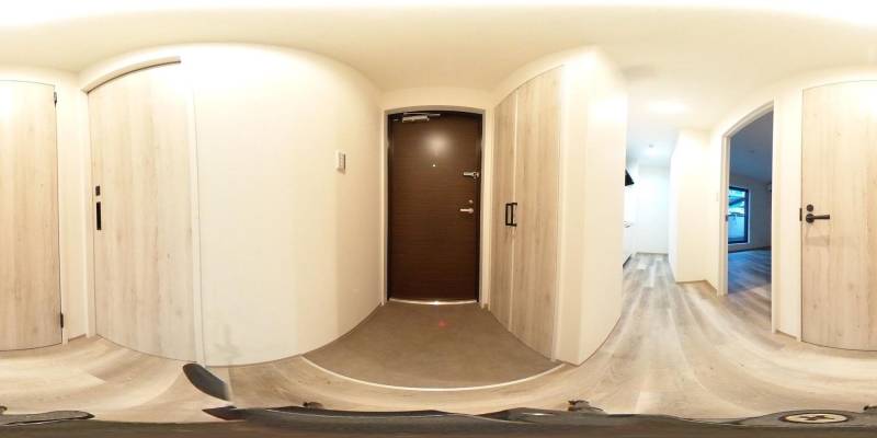 パノラマ画像玄関