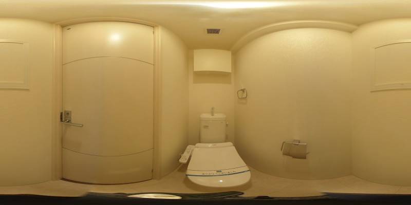 パノラマ画像トイレ