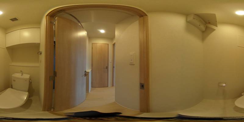 パノラマ画像トイレ