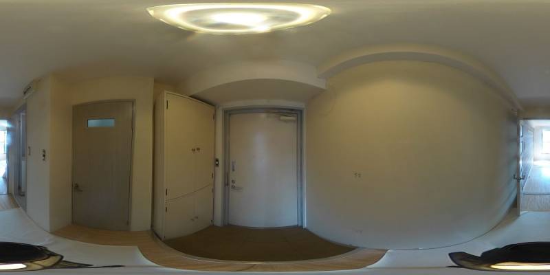 パノラマ画像玄関