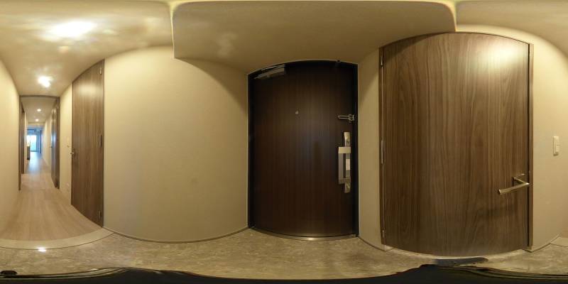 パノラマ画像玄関