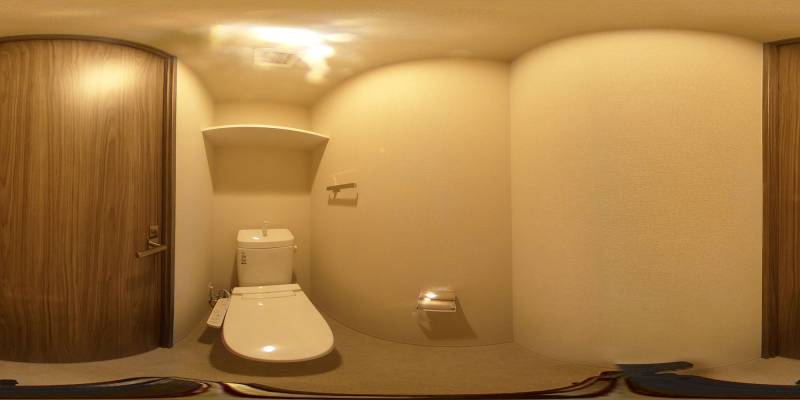 パノラマ画像トイレ