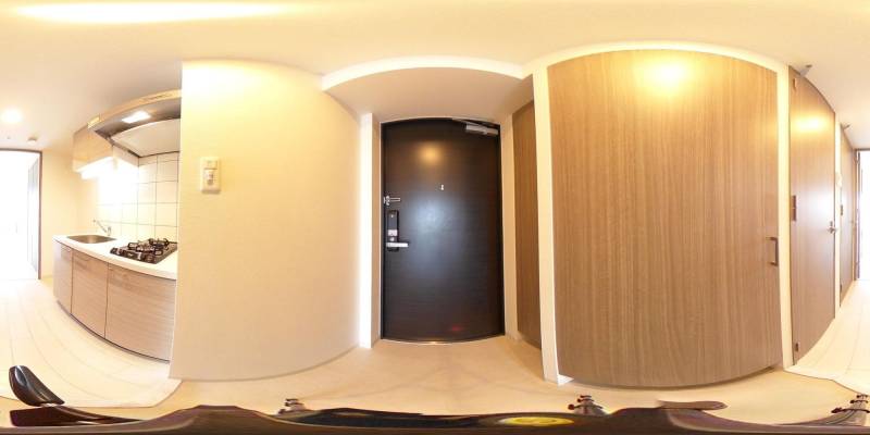 パノラマ画像玄関