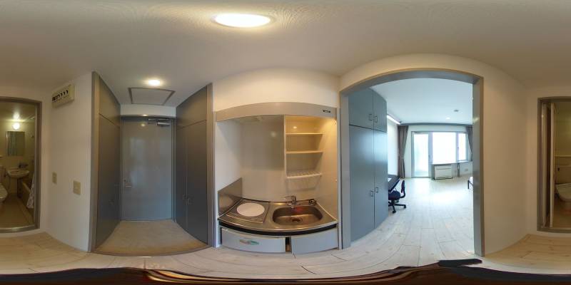 パノラマ画像キッチン