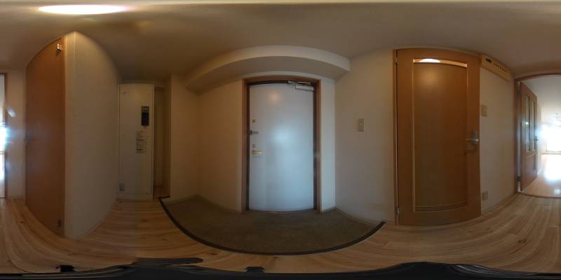 パノラマ画像玄関