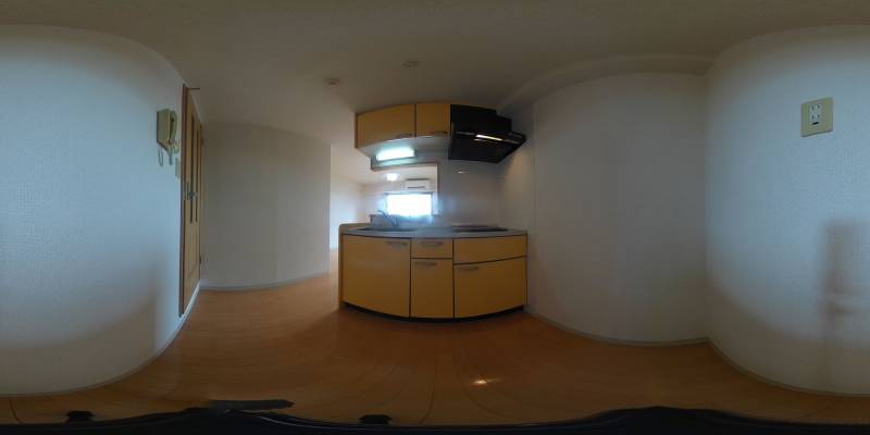 パノラマ画像キッチン