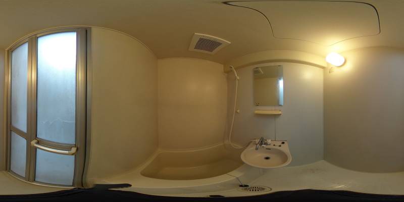 パノラマ画像バスルーム