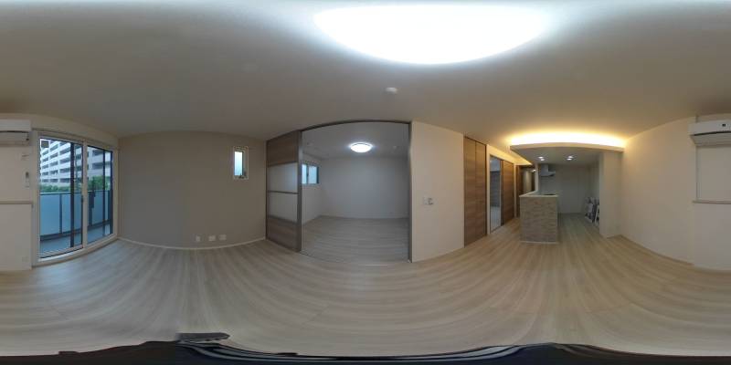 パノラマ画像リビング