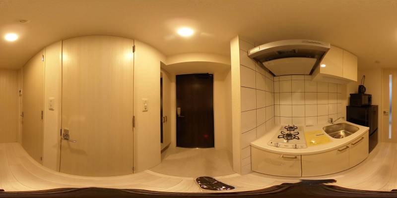 パノラマ画像玄関