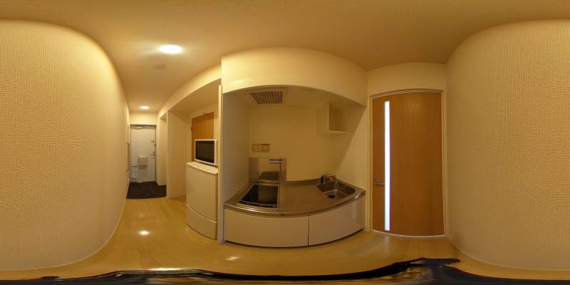 パノラマ画像キッチン