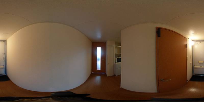 パノラマ画像玄関